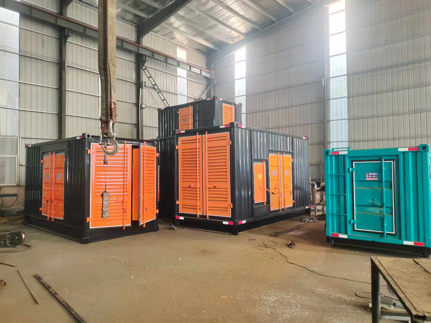 清苑500kw柴油发电机组可以带动多少功率设备？