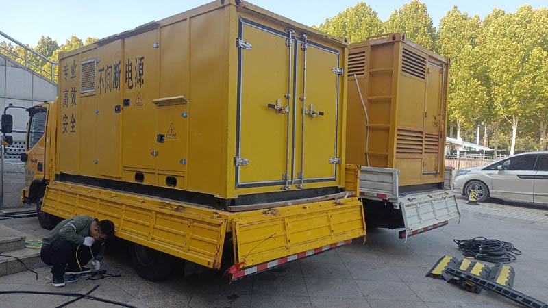 清苑柴油发电机组和UPS电源配合使用时的注意事项